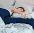 The White Moss Rosalie Reversible Pinch Pleat comforter with 2 pillow covers